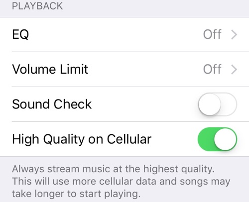 iOS9 Beta3 music音质